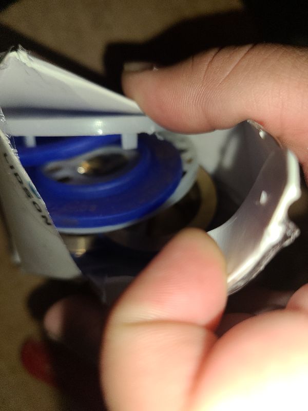 Photo 1 of 2 Pcs One Way Valve Drop-in Brass Drain Plug, Shower Floor Drain backflow Preventer, Anti-Odor Shower Drain Plug, Shower Stopper for Drain, Suit for 1.28-2.08 inch Caliber