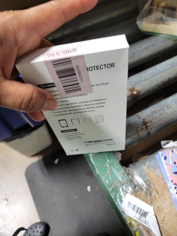 Photo 1 of [Fingerprint Compatible][2 Pack] Tempered Glass for Google Pixel 6 Screen Protector[2021], with [Alignment] Designed for Pixel 6, Anti-Fingerprint, Anti-Scratch, No-Bubble, Case Friendly