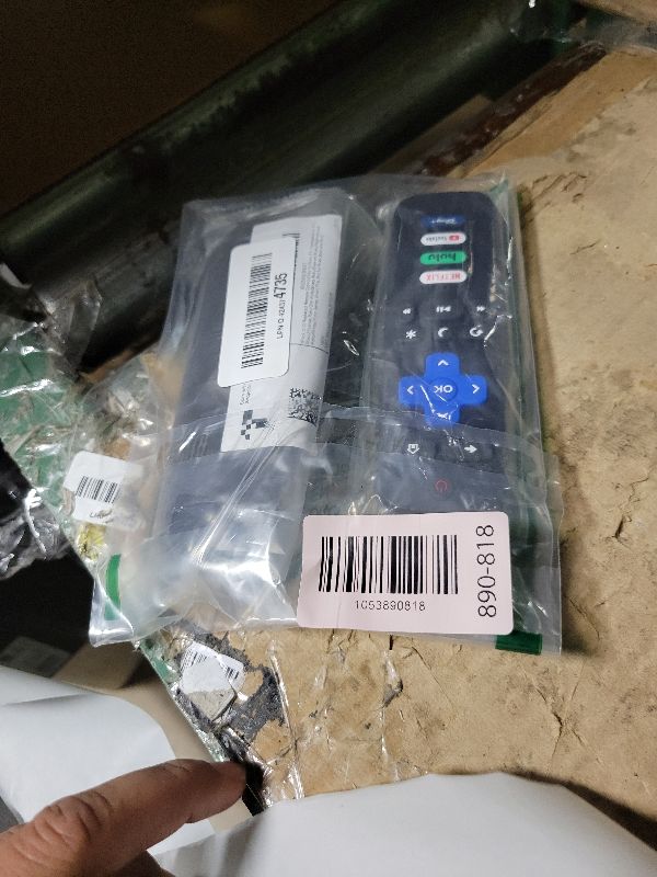 Photo 1 of (Pack of 2) Replacement Remote Control Only for Roku TV, Compatible for TCL Roku/Hisense Roku/Onn Roku/Sharp Roku/Element Roku/Westinghouse Roku/Philips Roku Smart TVs (Not for Roku Stick and Box)