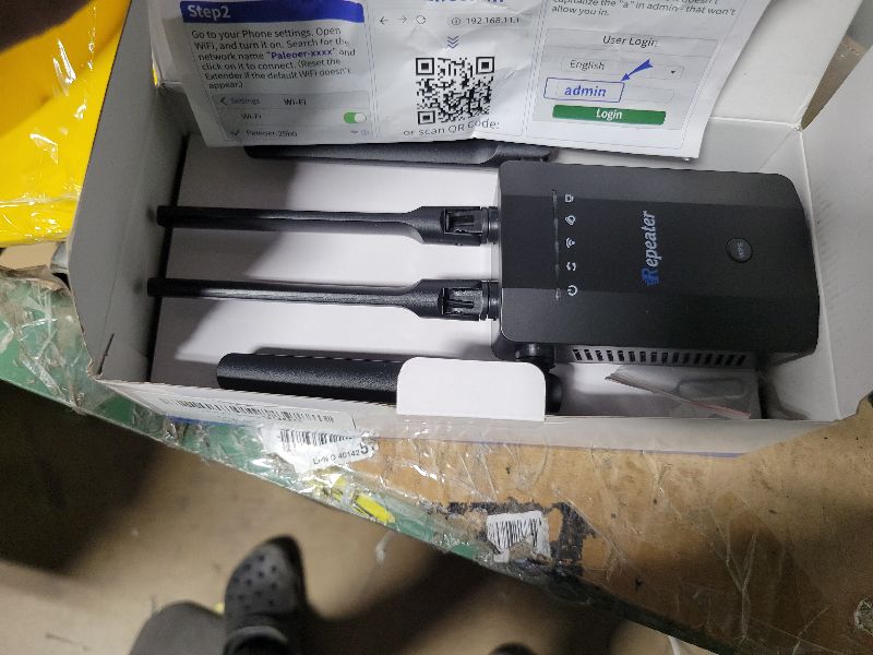 Photo 1 of 2026 WiFi Extender Signal Booster, up to 18k+sq. ft and 88+ Devices, Internet Booster for Home, Wireless Internet Repeater and Signal Amplifier w/Ethernet Port, Mesh WiFi 15X Faster Access Point