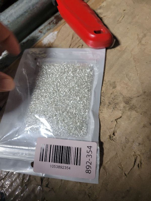 Photo 1 of 200Pcs Chains Extender for Jewelry Making, Silver Extension Chains for Jewelry Tails Necklace Removable Extension Chain Bracelet Chain Extender for Necklace Extender, Bracelet, Key Chain, Anklets