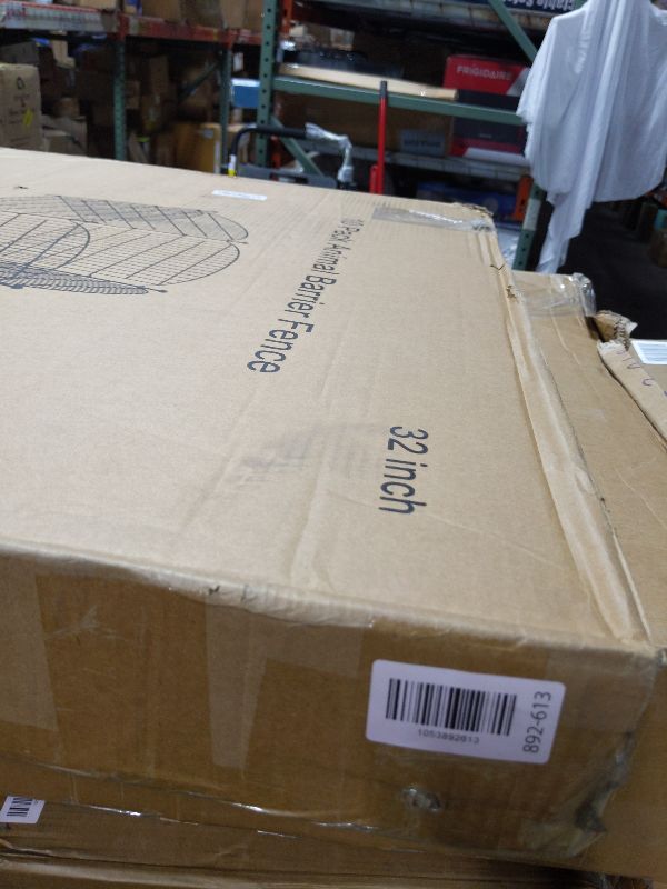 Photo 1 of 10 Panels Decorative Garden Fence - 32 in (H) x 23.6 ft (L) No Dig Dog Fence Outdoor for Yard, Rustproof Tall Garden Fencecing Panels, Animal Barrier Suitable for Yard Border, Patio, and Outdoor Use