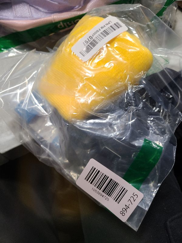 Photo 1 of **MSRP 11.99** 2Pcs Costume Accessories Adult Steampunk Goggles Glasses Yellow Beanie Knit Hats Women Mens Halloween Cosplay Party