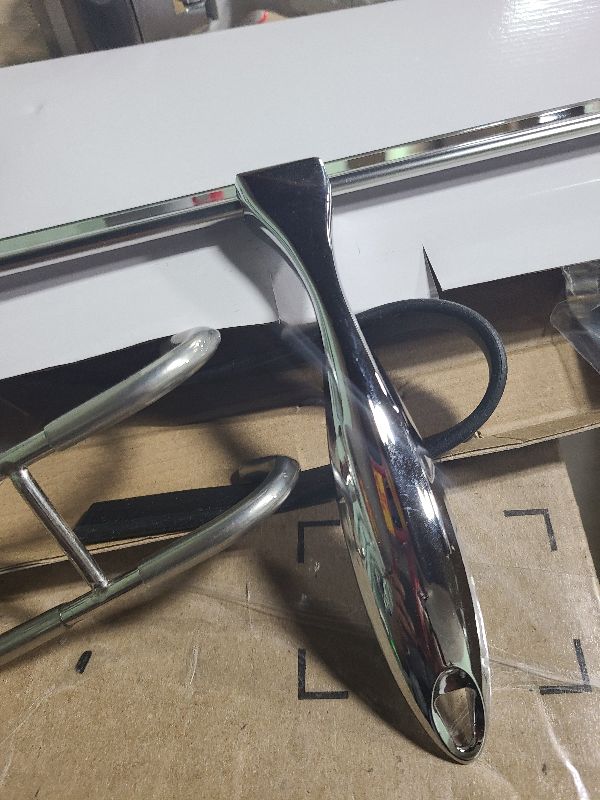 Photo 1 of 14-Inches Stainless Steel Shower Squeegee Set, Include Shower Door Hook, Adhesive Hook and Spare Silicone Blade, Window Squeegee for Shower Glass Door, Bathroom, Mirror, Window and Car Glass