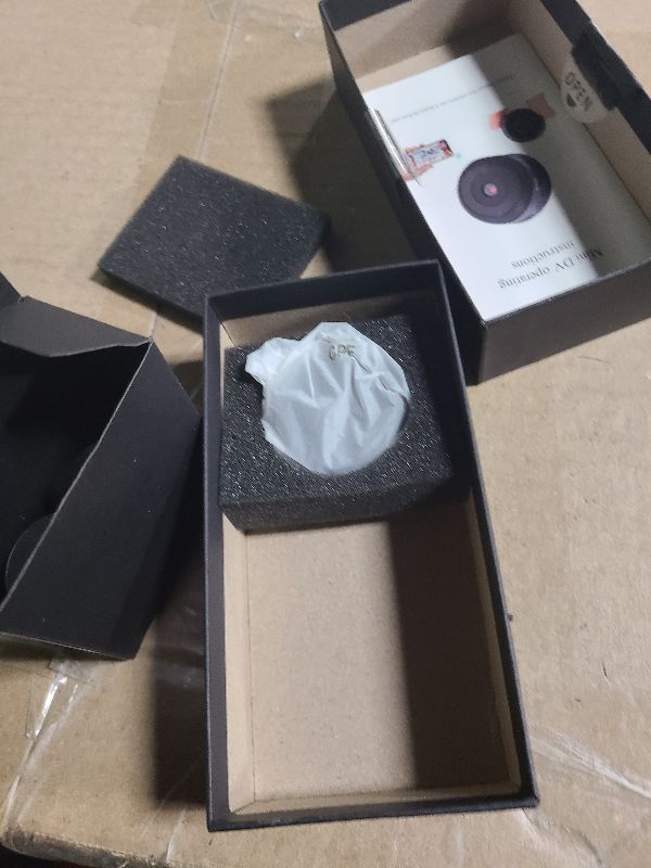 Photo 1 of 1080P HD Mini Wireless Camera - Extended Battery Life, Indoor Home Security Camera with AI Human Eye Detection, Automatic Night Vision, WiFi Baby Monitoring, SD Card Loop Recording and App Control