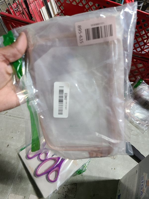 Photo 1 of 1 Pack Waterproof Daily Travel Toiletry Bag, Medium Size Meets the Standard Of Airport Airline Carrying, Rose Gold