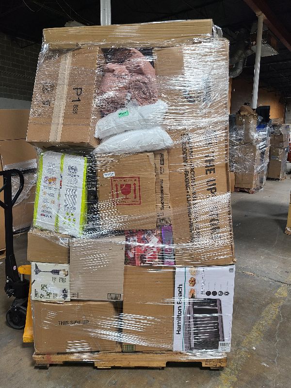 Photo 1 of As is General Merchandise pallet roughly 60 item