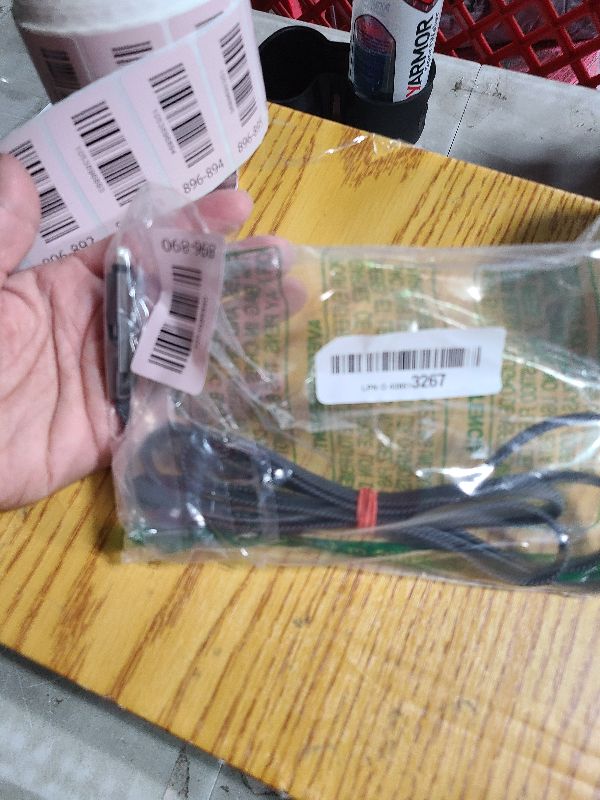 Photo 1 of [Upgraded] 4-in-1 USB C Cable 45W 5FT Compatible with Lightning Cable [Fast Charging & Data Transfer] Flat Nylon Braided for iPhone iPad Charger Cord, Multi Charge Wire Combo with L/Type C/USB A Port