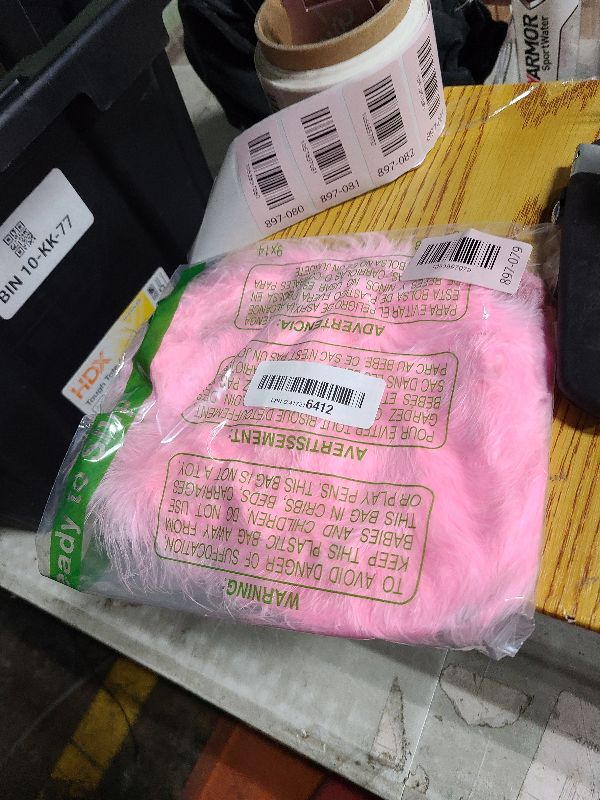 Photo 1 of 2 Yards 20g Fluffy Marabou Feather Boa for DIY Craft Sewing Trim Home Wedding Party Decoration-Light Pink