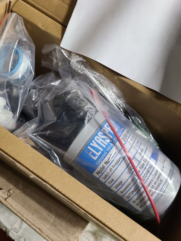 Photo 1 of 2025 Upgraded 2088-554-144/2088-403-144 RV Fresh Water Pump,12V 3.5GPM Self-Priming Diaphragm Water Pump,45PSI,Includes Pressure Switch and Detachable Filters,No Noise, for RV, Marine, Yacht, Caravan