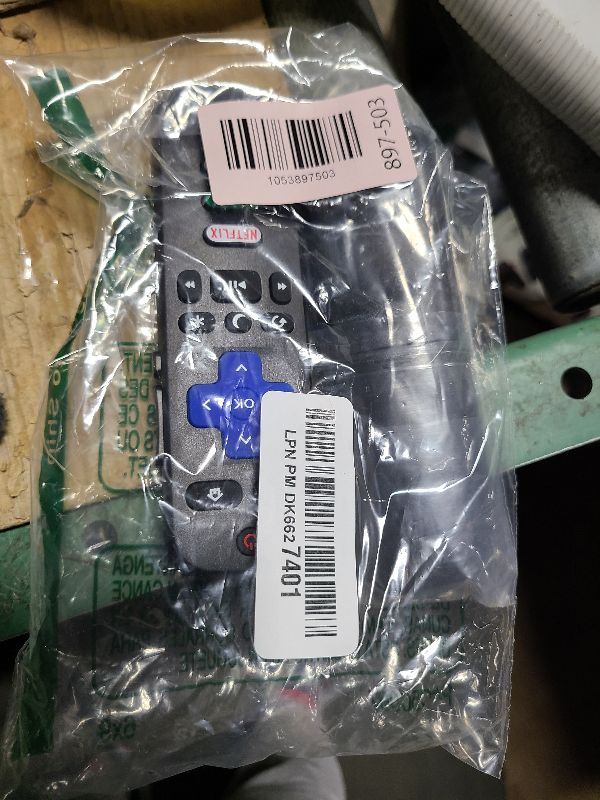 Photo 1 of (Pack of 2) Replacement Remote Control Only for Roku TV, Compatible for TCL Roku/Hisense Roku/Onn Roku/Sharp Roku/Element Roku/Westinghouse Roku/Philips Roku Smart TVs (Not for Roku Stick and Box)