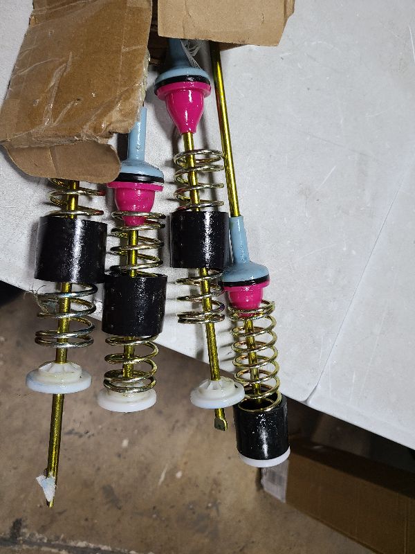 Photo 1 of 2025 Upgrade DC97-16350U DC97-16350T Washer Suspension Rod Kit(OEM), Fit for Samsung Washing Machine WA50R5200AW/US WA50R5400AV/US WA50R5400AW/US WA45T3200AW/A4 WA45H7000AW/A2 WA45N3050AW/A4 etc