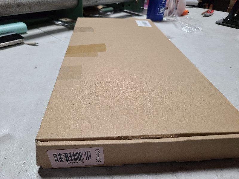 Photo 1 of 2025 Halloween Hologram Ghost Mirror – LED Spooky Haunted Mirror with Creepy Eyes, Indoor Halloween Wall Decor for Bedroom, Living Room, Fireplace, DIY Haunted House Props (Wavy Border, White Light)