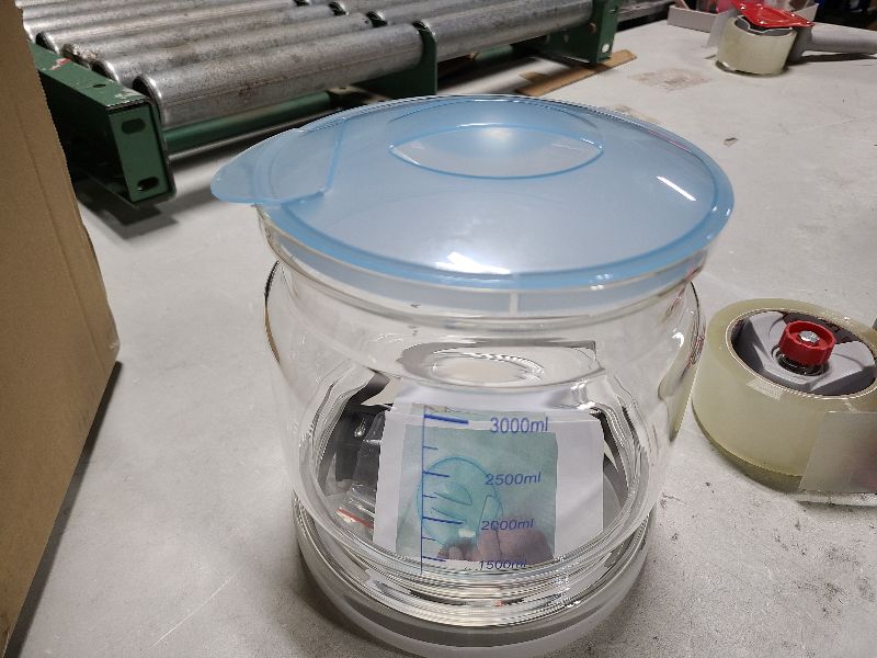 Photo 1 of 1 Gallon /4L Water Container for Distiller, Replacement Distilled Water Bottle Jug Water Carafe Portable Plastic Gallon Pot Water Canteen for Coun for Top Water Distiller Filter