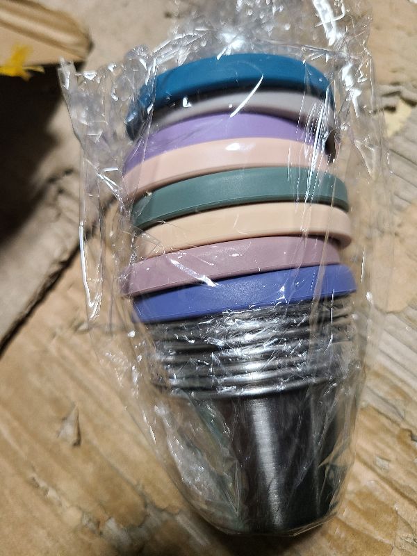 Photo 1 of [8 Pack] Salad Dressing Container To Go, 2.4oz Small Condiment Containers with Leakproof Silicone Lids, Reusable Stainless Steel Sauce Cups for Lunch Bento Box, Picnic and Travel