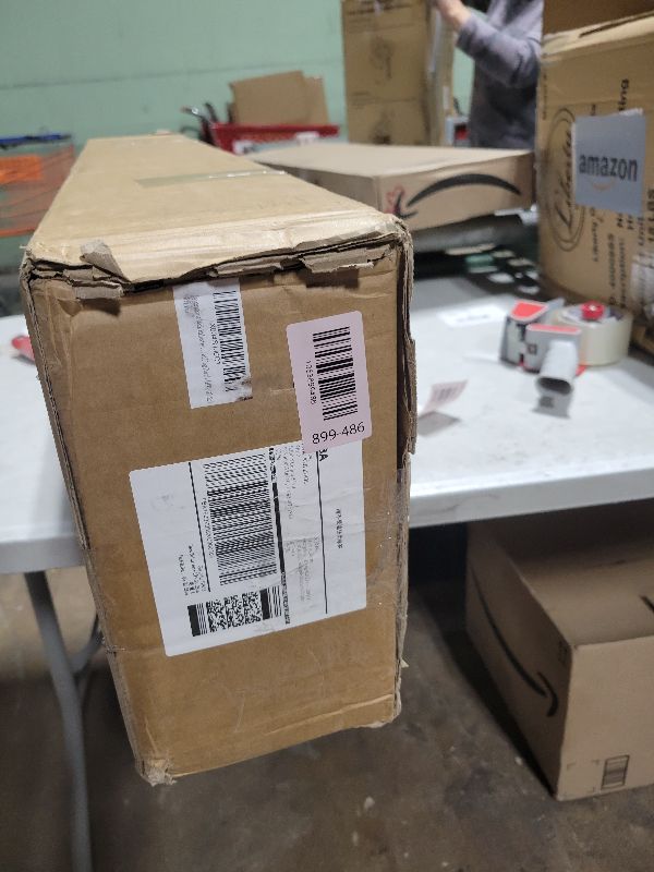 Photo 1 of 100 Pack 32.25" Black Aluminum Rectangle Deck Balusters with End Caps&Stainless Screws-Upgraded Metal Railing Spindles Kit for Decks,Porch Railings,Stairs/Staircase&Outdoor Replacement(Face Mount)