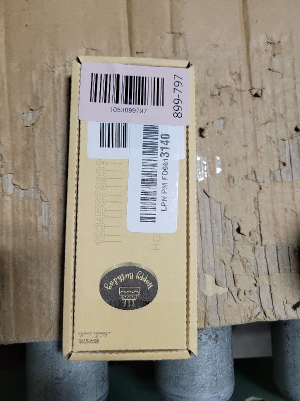 Photo 1 of 2 inch Black 28 Birthday Candles, 3D Diamond Number 28th Cake Topper for Boys Girls Birthday Party Decorations Theme Party