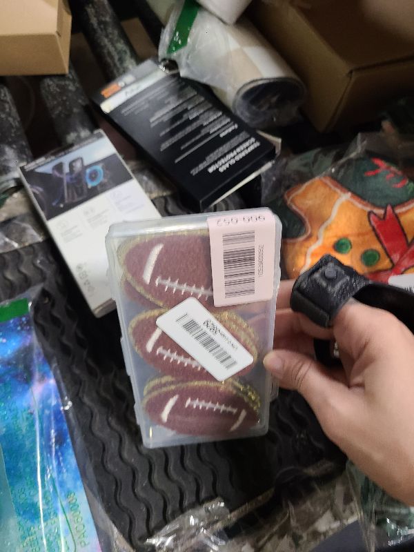 Photo 1 of 12pcs Football Patches, Rugby Embroidered Iron on and Sew on Patches Gold Edges Applique Football Sports Embroidery Chenille Patch for Hat Dress Jeans Jacket Backpacks