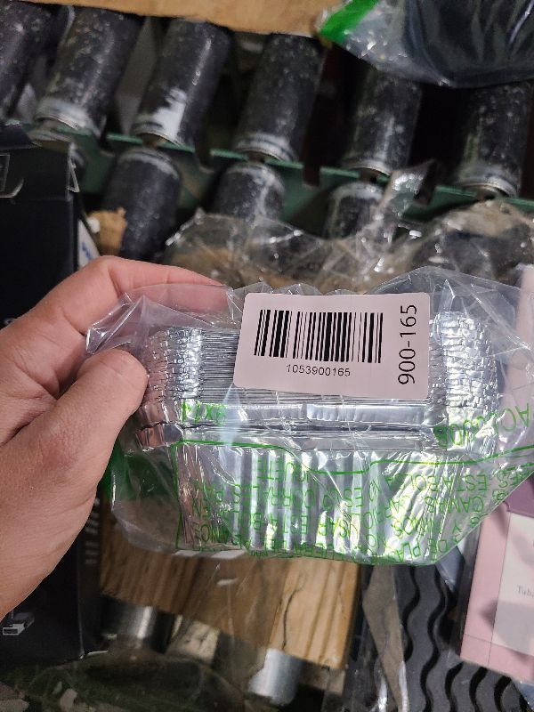 Photo 1 of 20 Pack - Drip Pans Compatible with Napoleon BBQ Grills 62007 Grease Tray Prestige I, Prestige II, Prestige V, Prestige PRO, Rogue, Mirage, and Ultra Chef l Disposable Aluminum Foil Replacement