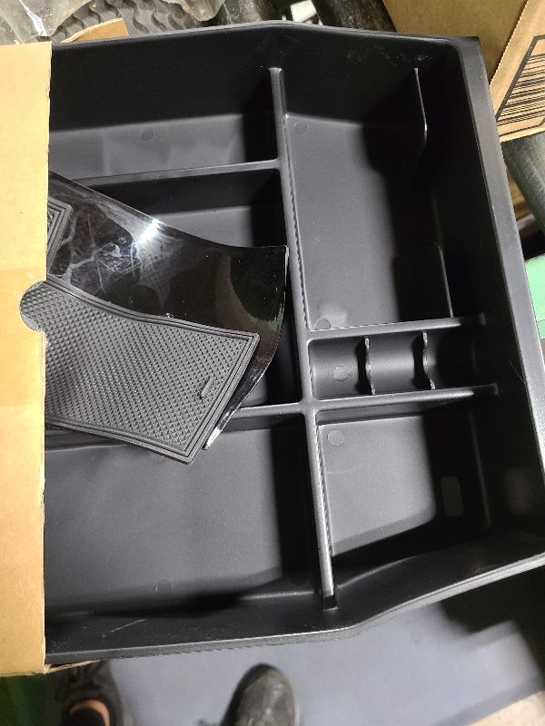 Photo 1 of 2024 2025 F150 Console Tray Center Console Organizer Tray for 2025 2022 2023 2024 Ford F150 Raptor Center Armrest Storage Box for Ford F150 2022 Accessories Armrest Storage Box((See Picture 2 & 3))