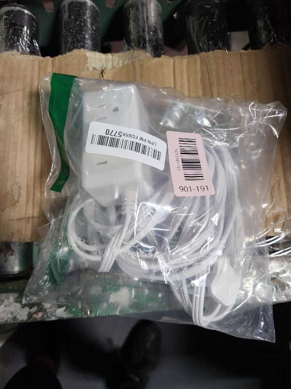 Photo 1 of 15Ft Flat Plug Small Power Strip,3-Side White Extension Cord with 6 Wide Outlets Extender,No Surge Protector,Cruise Ship Essentials,Multi Plug for College Dorm Home Office Travel,Wall Mount,ETL Listed