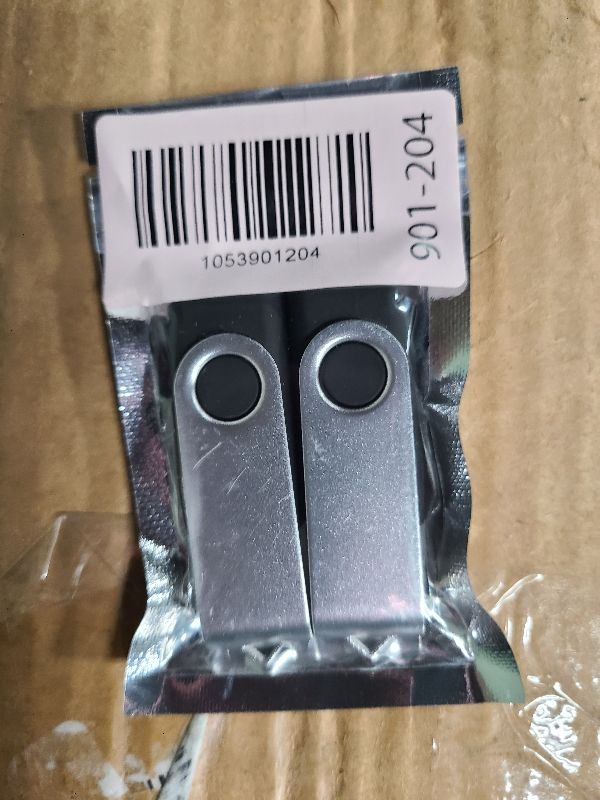 Photo 1 of 2 Pack 64GB USB Flash Drive USB 2.0 Thumb Drives Jump Drive Fold Storage Memory Stick Swivel Design - Black