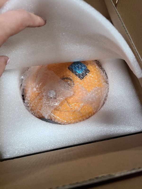 Photo 1 of 2000W Handheld Steam Cleaner, 248°F High Temperature Multipurpose Steam Cleaners with 1500ml Tank, 6 Adjustable Gear for Home Kitchen Grease Car Cleaning, Orange