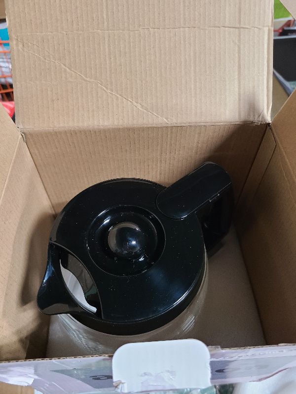 Photo 1 of 12 Cup Coffee Maker Carafe Replacement Compatible with Cuisinart Coffee Maker DCC-1100BK, DCC-1200, DCC-2650, CHW-12, CHW-12P1, DGB-400, DGB-550BK, DGB-550BK1, DGB-625BC, DGB-700BC, SS-12 and SS-15