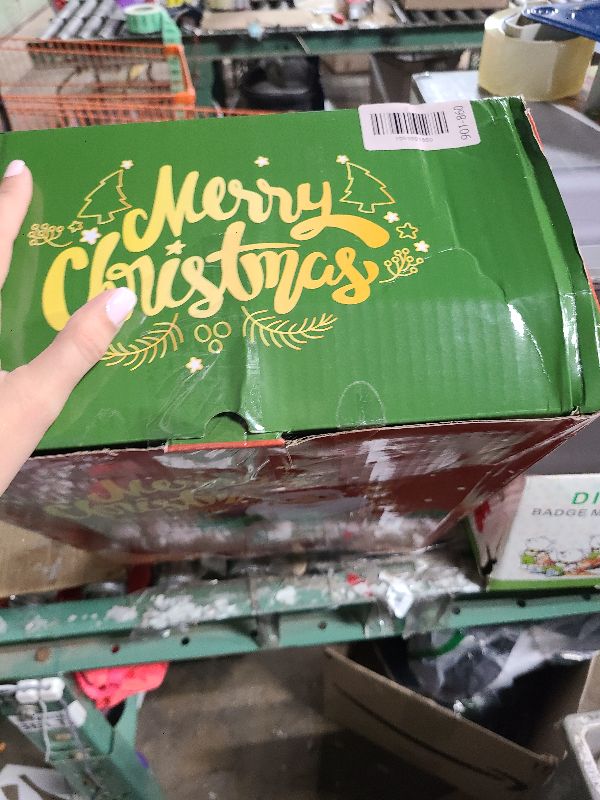 Photo 1 of **MSRP 54.99** 8FT Funny Christmas Inflatables Outdoor Decoration, Hawaiian Inflatable Snowman Surfboard with Rotating LEDs, Christmas Blow Ups for Beach Christmas Decorations Outside Indoor Yard Xmas