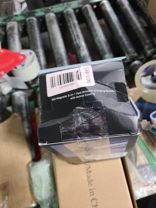 Photo 1 of 2025 New Magnetic Wireless Charger Stand with TEC Active Cooling, 15W Qi2-Certified 3 in 1 Charging Station for Apple Charger Stand, Wireless Charger for iPhone17/16/15/14/13/12, Apple Watch, AirPods