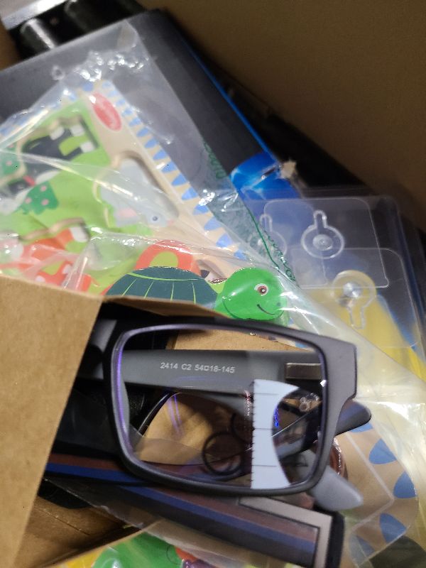 Photo 1 of 2 Pack Excellent Unbreakable Progressive Multifocus Reading Glasses for Men, TR90 Thick Frame Blue Light Blocking Glasses Anti UV/Eye Strain Computer Readers No-Line Multifocal Eyeglasses, 2.5x