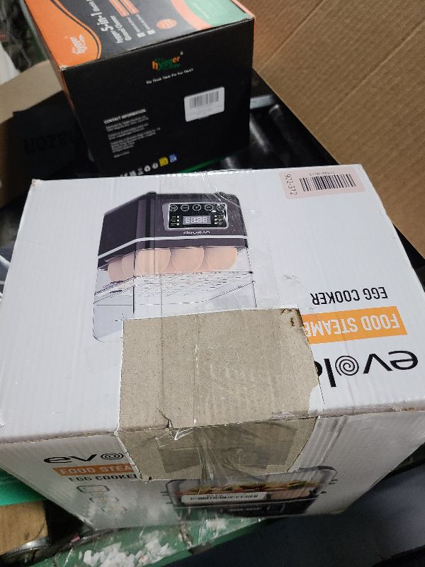 Photo 1 of 2 Tiers Electric Food Steamer for Cooking, 4 QT Digital Multi Vegetable Steamer with BPA-Free Stackable Baskets, Rapid Egg Cooker Egg Steamer with Auto Shut-Off, Ideal for Veggies, Seafood, Rice