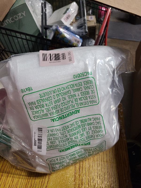 Photo 1 of 1 Pack Foam Flat Screen TV Cover for Moving Fits Up to 65''W x 36''H TV Display Screen Protector for Protection During House Moving, Storing, Painting or Home Renovation Packing Cushioning Supplies