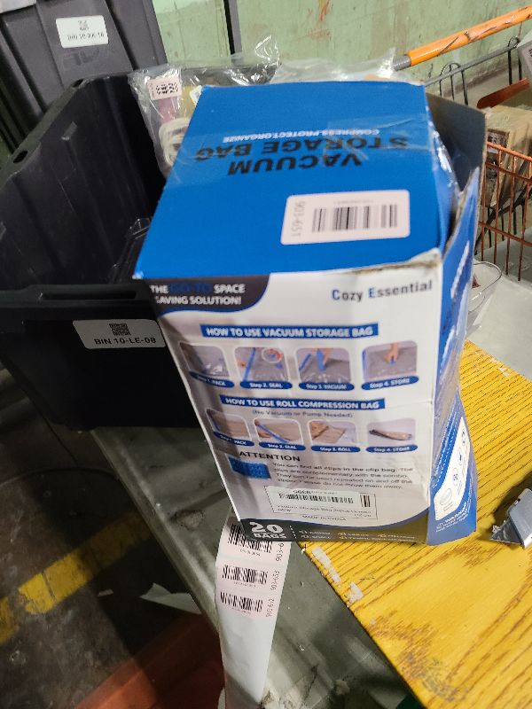 Photo 1 of 20 Pack Vacuum Storage Bags, Space Saver Bags (4 Jumbo/4 Large/4 Medium/4 Small/4 Roll) Compression for Comforters and Blankets, Sealer Clothes Storage, Hand Pump Included