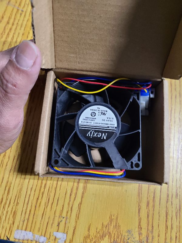 Photo 1 of 2025 Upgraded OEM WR60X26866 Refrigerator Evaporator Fan Motor, Compatible with GE Refrigrator, Replace V80E14MS2A3-57A611 WR60X10341, WR60X26030, WR60X10356, WR60X10357, Ap6278228-10 Years Warranty