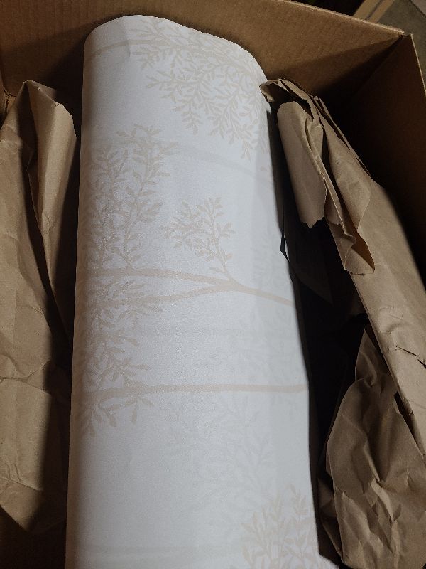 Photo 1 of 
Sponsored

Visit the Store, Vinjiasin
Vinjiasin
Visit the Store
4.4
4.4 out of 5 stars
(36)
Vinjiasin Peel and Stick Wallpaper Beige Forest Tree Leaf Contact Paper Self Adhesive Removable Plants Floral Wall Paper for Bathroom Bedroom Furniture 