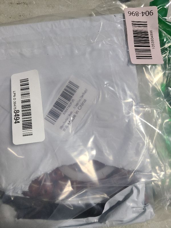 Photo 1 of 100pcs 18mm Football Beads with 5.5 Yard Elastic Rope,Acrylic Sports Beads DIY Spacer for Necklace Bracelet Keychains Handmade Jewelry Making Accessories Craft Supplies(Rugby)