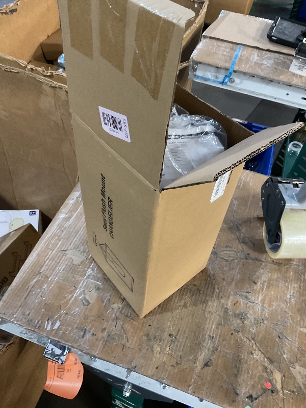 Photo 1 of ?Upgraded?Semi Flush Mount Ceiling Light, Black Industrial Ceiling Light Fixtures, Farmhouse Light Fixture for Hallway Stairway Garage Living Room Dining Room Balcony?Not waterproof, Not for Outdoor?