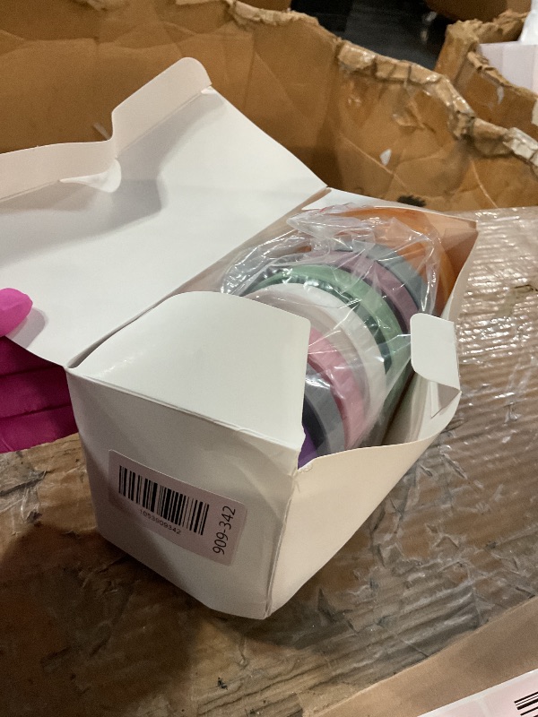 Photo 1 of [16 Piece]8 Wide Mouth + 8 Regular Mouth Mason Jar Lids, Multi Color Plastic Lids for Mason Jars with Silicone Rings, Thickened Leak-Proof Canning Lids Regular Wide Mouth