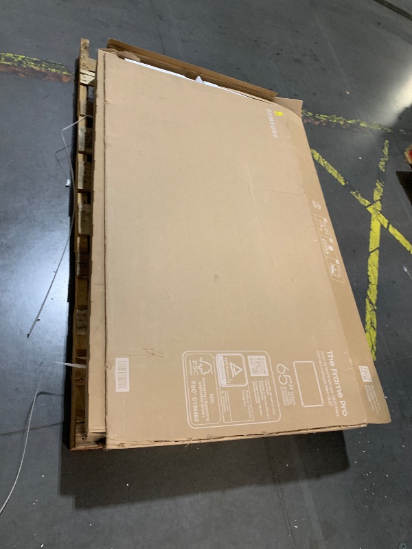 Photo 8 of Samsung 65-Inch Class The Frame Pro LS03FW 4K Neo QLED Mini LED Smart TV (2025 Model) Slim Fit Wall Mount, Modern Frame Design, Wireless One Connect, NQ4 AI Gen3 Processor, Art Mode, Alexa Built-in