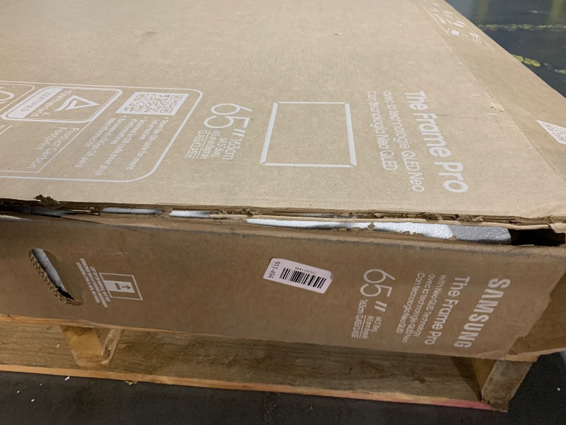 Photo 7 of Samsung 65-Inch Class The Frame Pro LS03FW 4K Neo QLED Mini LED Smart TV (2025 Model) Slim Fit Wall Mount, Modern Frame Design, Wireless One Connect, NQ4 AI Gen3 Processor, Art Mode, Alexa Built-in