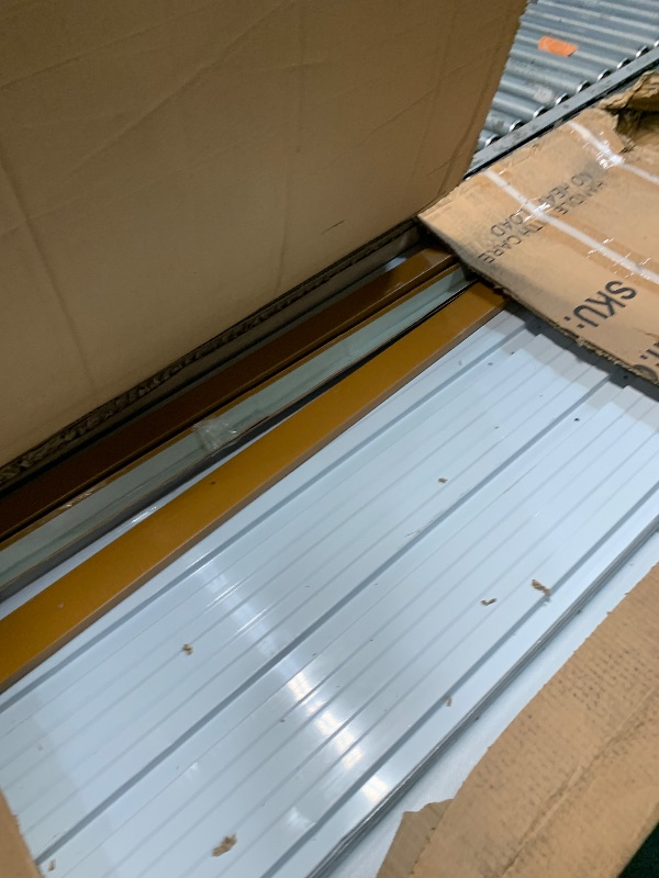 Photo 1 of 10' x 8' Large Outdoor Storage Shed, Sturdy Metal Building w/Windows & Lockable Doors for Garden, Backyard, Poolside and Lawn, Yellow