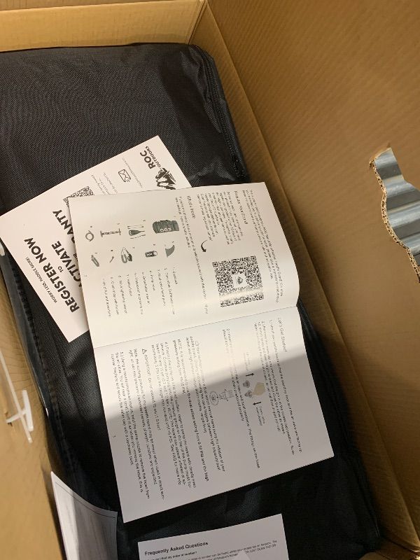 Photo 1 of ****ONLY BAG AND EQUIPMENT****Roc Inflatable Stand Up Paddle Boards with Premium SUP Paddle Board Accessories, Wide Stable Design, Non-Slip Comfort Deck for Youth & Adults (Navy)