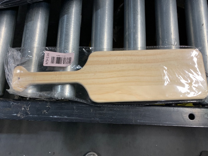 Photo 1 of BATTIFE 15 Inch Greek Fraternity Paddle, Unfinished Solid Pine Wood Paddles, Wooden Sorority Frat Paddle for Arts Crafts