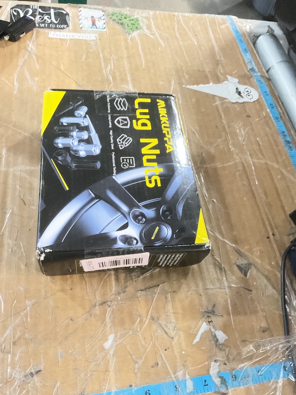 Photo 1 of ***MISSING 4 LUG NUTS**
MIKKUPPA M14x1.5 Lug Nuts, Replacement for Chevy Silverado Suburban 1500 Tahoe Colorado Traverse, Ford F-150 Ram 1500 Aftermarket Wheel, 24pcs Black Closed End Bulge Acorn Tire Lug Nuts
