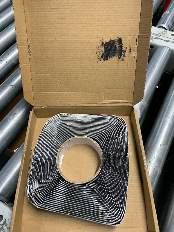 Photo 1 of ***DAMAGED - SEE NOTES/PICTURES***
VAIDPRO Butyl Tape Black, 1/8-In x 3/4-In x 30-Foot, Double Sided Leak Proof Waterproof Butyl Sealant Tape, RV Plumbers Putty Rubber Seal Tape for RV Repair, Window, Boat Sealing, and Roof Patching