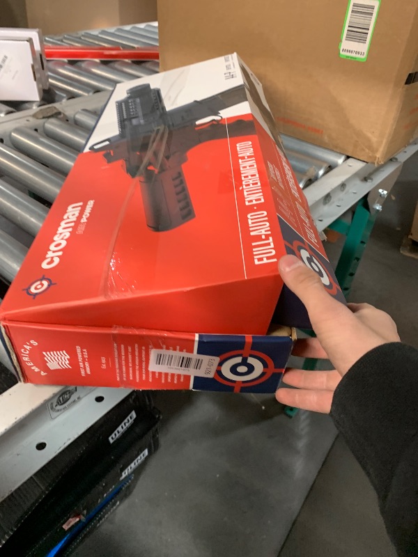 Photo 1 of ***DAMAGED - SEE NOTES/PICTURES***
Crosman A4 Pistol (Black) CO2 Powered, Full Auto BB Air Pistol