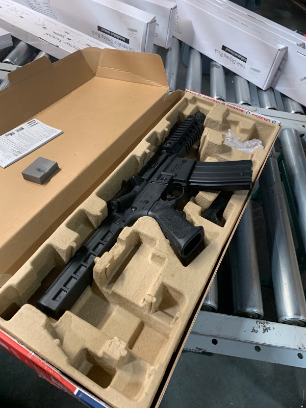 Photo 1 of ***DAMAGED - SEE NOTES/PICTURES***
Crosman A4 Pistol (Black) CO2 Powered, Full Auto BB Air Pistol