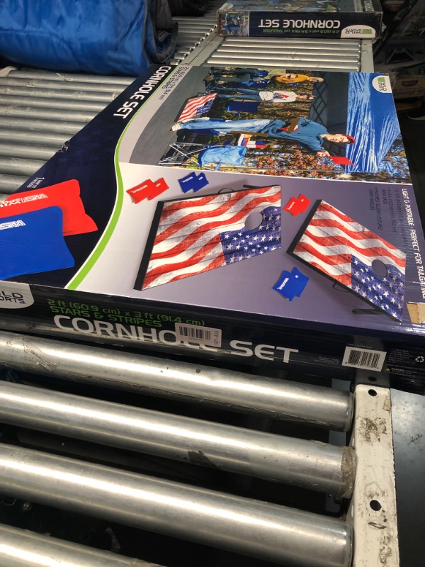 Photo 1 of ***DAMAGED - SEE NOTES/PICTURES ***STOCK PHOTO FOR REFERENCE ONLY**Wild Sports Americana 2x3 Cornhole