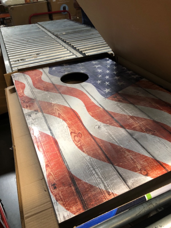 Photo 1 of ***DAMAGED - SEE NOTES/PICTURES ***STOCK PHOTO FOR REFERENCE ONLY**Wild Sports Americana 2x3 Cornhole